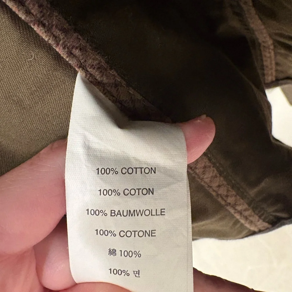 J. Crew Downtown Olive Green Utility Waxed Field Jacket Size XS